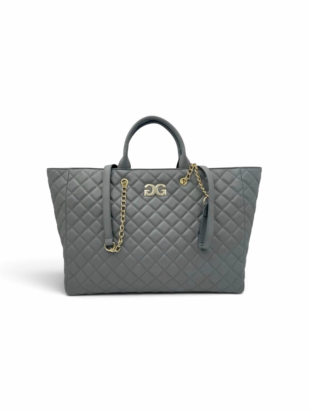 Gilda Paris Quilted Large Tote Bag